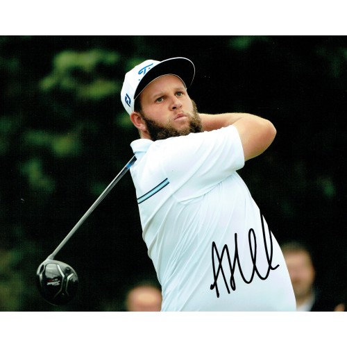 Andrew (Beef) Johnston Signed 8x10 Golf Photograph