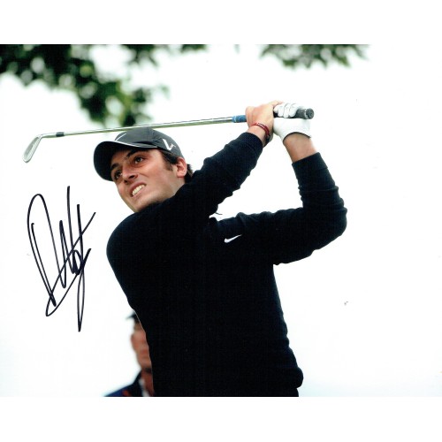 Francesco Molinari 2018 Open Winner Signed 8x10 Golf Photograph