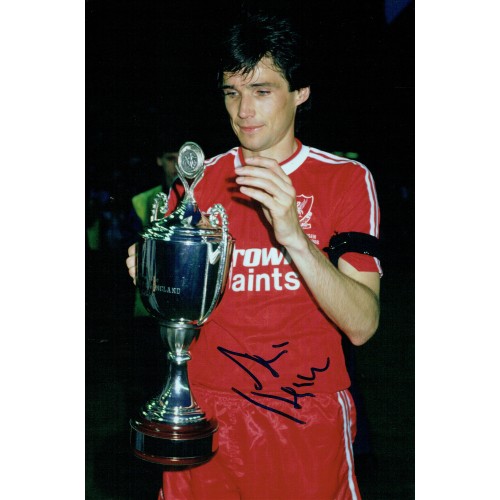 Alan Hansen Signed 8x12 Liverpool Photograph