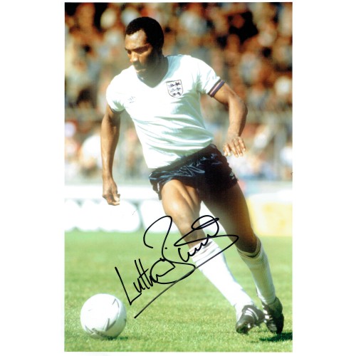 Luther Blissett Signed 8x12 England Photograph