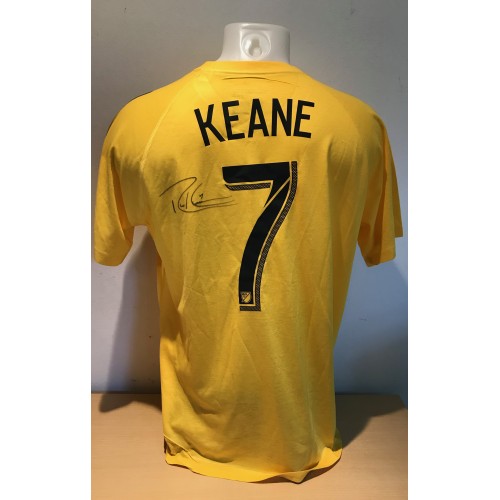 Robbie Keane Signed Official LA Galaxy Shirt With LA Galaxy Provernance