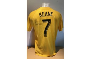 Robbie Keane Signed Official LA Galaxy Shirt With LA Galaxy Provernance