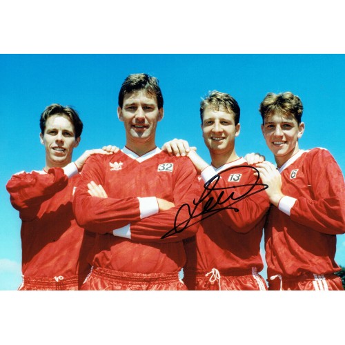 Lee Martin Signed Manchester Utd 12x8 Photograph
