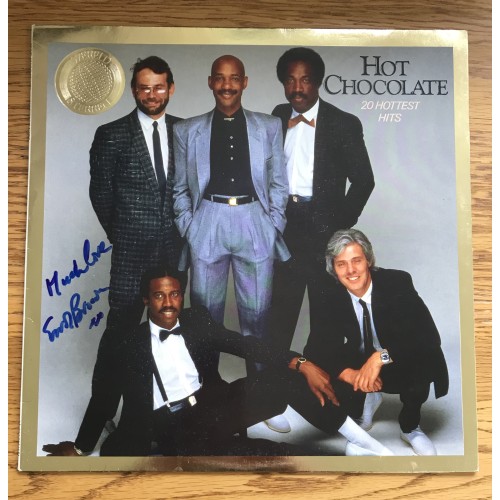 Hot Chocalate Errol Brown (1943-2015) SIGNED Hot Chocalate 20 HOTTEST HITS