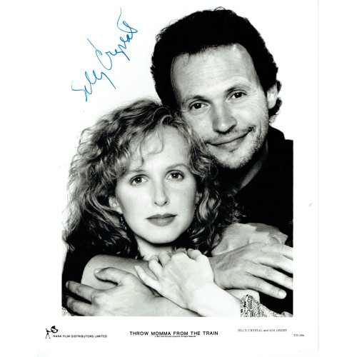 Billy Crystal Signed 'THROW MOMMA FROM THE TRAIN' Film 10 x 8 Photograph 