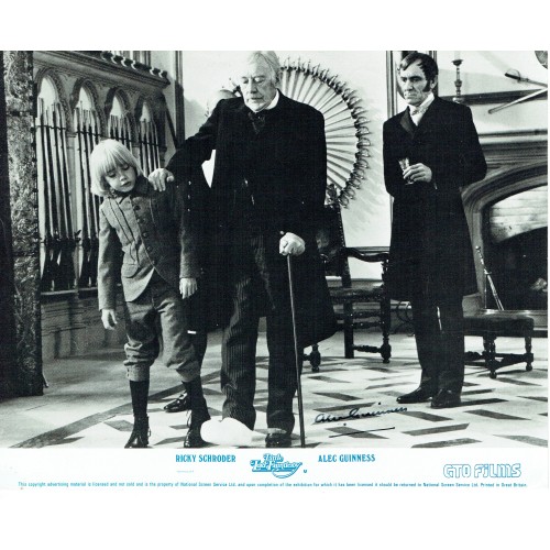Alec Guinness Signed LITTLE LORD FAUNTLEROY Film 10 x 8 Photograph 