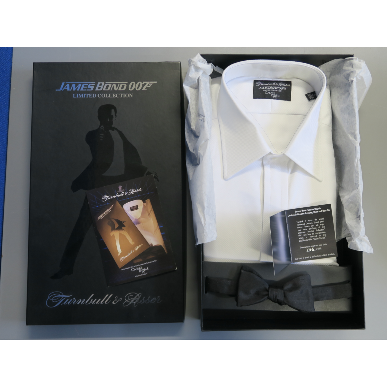 casino royale dress shirt Vintage 2006 Casino Royale James Bond 007 Movie Promo T Shirt Black Mens Sz XL