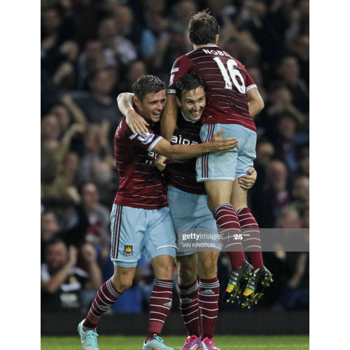 Mark Noble Match Worn West Ham United 2014/15 Season Home Shirt