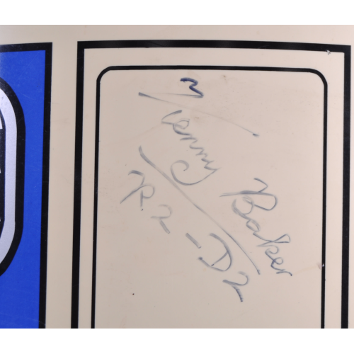 R2-D2 Star Wars Pepsi Drinks Cooler Signed by Kenny Baker
