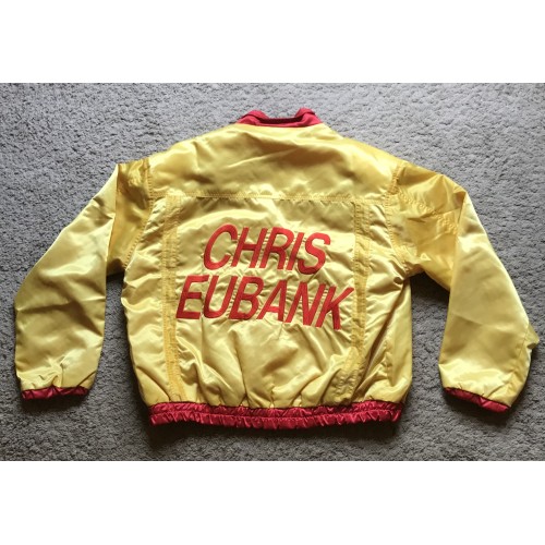 Chris Eubank’s Trainer Ronnie Davies Corner Mans Tracksuit 1991 Watson 1st Fight