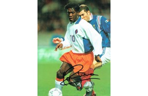 Clarence Seedorf Netherlands Signed 12x8 Holland Football Magazine Page