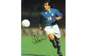 Gianfranco Zola Signed Italy 10x8 Football Magazine Page