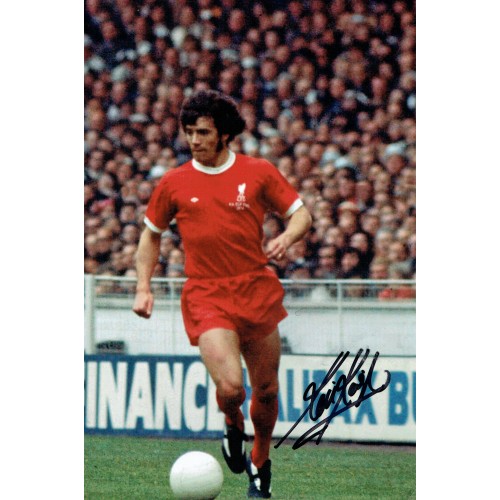 Kevin Keegan Signed Liverpool 12x8 inch Football Photograph