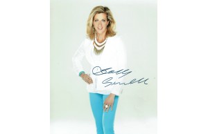 Sally Gunnell Signed 10 x 8 inch Athletics Photograph