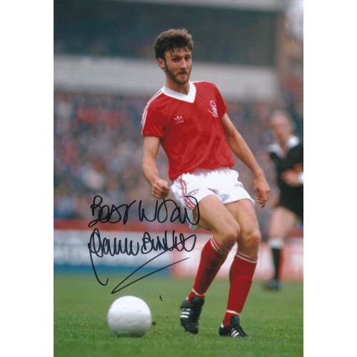 Garry Birtles signed Nottingham Forest 8x12 Photo