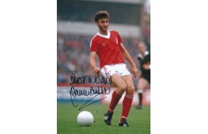 Garry Birtles signed Nottingham Forest 8x12 Photo