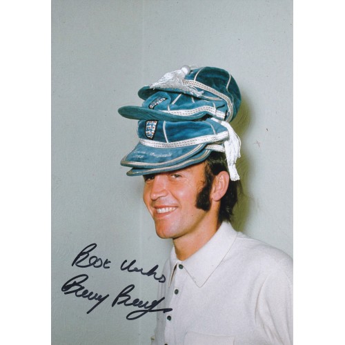 Barry Bridges signed England 8x12 Photo