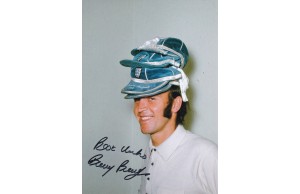 Barry Bridges signed England 8x12 Photo