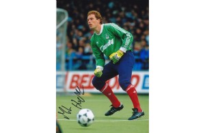 Mike Hooper signed Liverpool 8x12 Photo