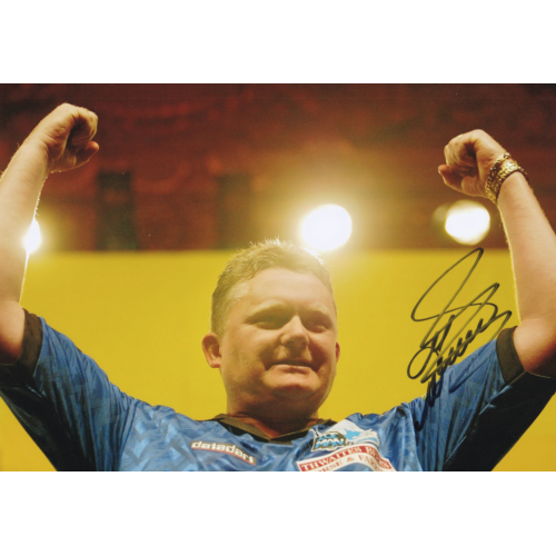 Alan Warriner-Little signed Darts 8x12 Photo