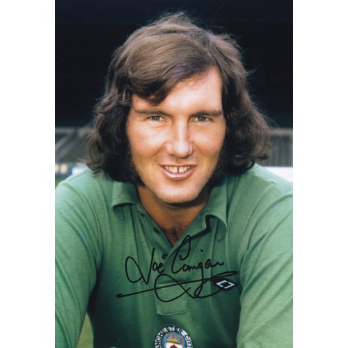 Joe Corrigan signed Manchester City 8x12 Photo