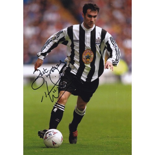 Keith Gillespie signed Newcastle United 8x12 Photo