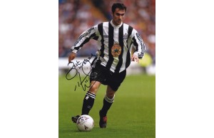 Keith Gillespie signed Newcastle United 8x12 Photo