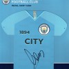 Manchester City FC Blue Football Signature 