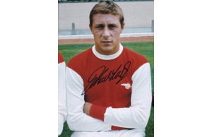 John Radford signed Arsenal 8x12 Photo