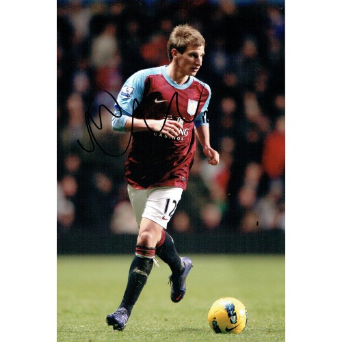 Marc Albrighton Signed Aston Villa 8x12 Football Photograph