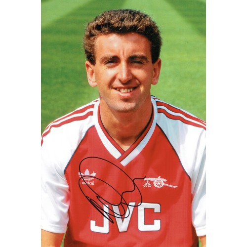 Nigel Winterburn Signed Arsenal 8x12 Football Photograph