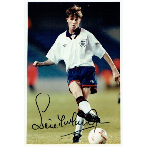 Steve McManaman Signed 8x10 Inch Football Photograph