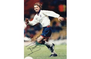 Tim Sherwood Signed 8x11 England Photograph