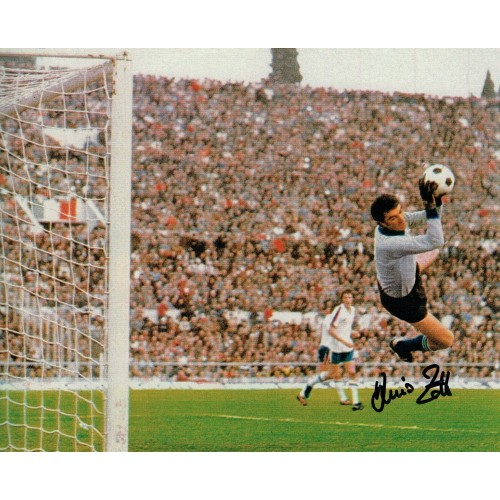 Dino Zoff Signed Italy 10 x 8 inch Football Photo