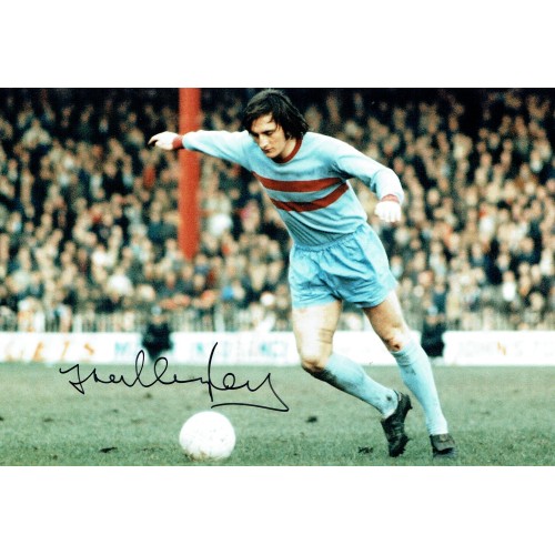 Frank Lampard Sr Signed West Ham United 12 x 8 inch Photograph