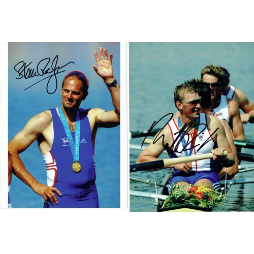 Steve Redgrave & Matthew Pinsent Signed Photographs